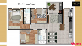 Apartamento com 3 Quartos à Venda, 83 m² em Casa Branca - Santo André