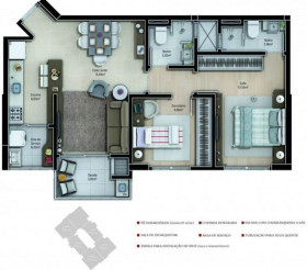 Apartamento com 3 Quartos à Venda, 160 m² em Centro - Criciúma