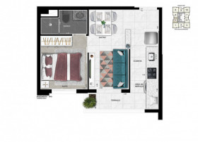 Apartamento com 1 Quarto à Venda, 31 m² em Parque Da Vila Prudente - São Paulo