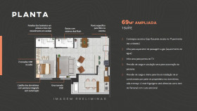 Apartamento com 2 Quartos à Venda, 69 m² em Brooklin Paulista - São Paulo