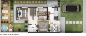 Casa de Condomínio com 2 Quartos à Venda, 47 m²em Quintais do Imperador - Sorocaba