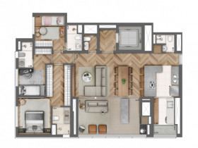 Apartamento com 4 Quartos à Venda, 140 m² em Perdizes - São Paulo