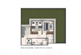 Apartamento com 2 Quartos à Venda, 45 m² em Guaratiba - Rio de Janeiro