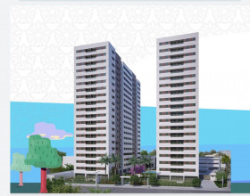 Apartamento com 2 Quartos à Venda, 53 m² em Várzea - Recife
