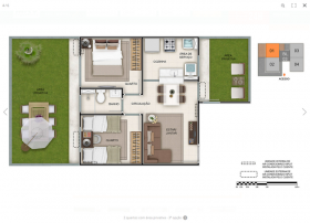 Apartamento com 2 Quartos à Venda, 39 m² em Planalto - Manaus