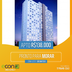 Apartamento com 1 Quarto à Venda, 24 m² em Cidade Satélite Santa Bárbara - São Paulo