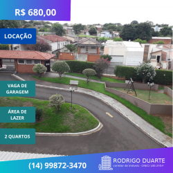 Apartamento com 2 Quartos para Alugar, 65 m² em Jardim Bom Samaritano - Bauru