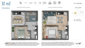 Apartamento com 1 Quarto à Venda, 32 m² em Jardim Paulista - São Paulo