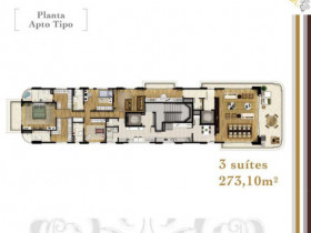 Apartamento com 4 Quartos à Venda, 273 m² em Vila Olímpia - São Paulo