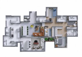 Apartamento com 3 Quartos à Venda, 100 m²em Perdizes - São Paulo