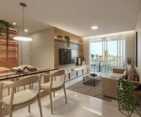 Apartamento com 2 Quartos à Venda, 66 m² em Aldeota - Fortaleza