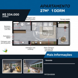 Apartamento com 1 Quarto à Venda, 27 m² em Vila Mariana - São Paulo