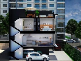 Casa de Condomínio com 2 Quartos à Venda, 166 m² em Vila Nova Conceição - São Paulo