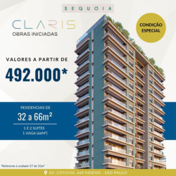 Apartamento com 1 Quarto à Venda, 35 m²em Indianópolis - São Paulo