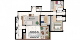 Apartamento com 2 Quartos à Venda, 85 m² em Vila Mariana - São Paulo