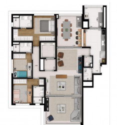 Apartamento com 3 Quartos à Venda, 167 m² em Vila Mariana - São Paulo