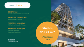Apartamento à Venda, 24 m² em Brooklin Paulista - São Paulo