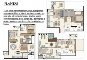 Apartamento com 2 Quartos à Venda, 72 m² em Saco Dos Limões - Florianópolis