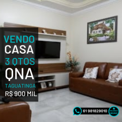 Casa com 5 Quartos à Venda, 310 m² em Taguatinga Norte (Taguatinga) - Brasília