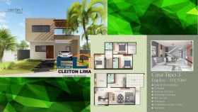 Casa de Condomínio com 3 Quartos à Venda, 96 m² em Nova Esperança - Parnamirim