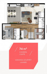 Apartamento com 3 Quartos à Venda, 75 m² em Barra Funda - São Paulo