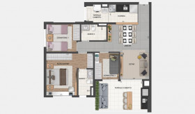 Apartamento com 3 Quartos à Venda, 81 m² em Vila Santa Catarina - São Paulo