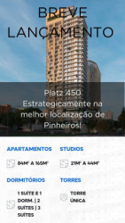 Apartamento com 2 Quartos à Venda, 85 m²em Pinheiros - São Paulo