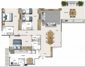 Apartamento com 3 Quartos à Venda, 107 m² em Barra Da Tijuca - Rio De Janeiro