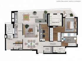 Apartamento com 4 Quartos à Venda, 115 m² em Vila Osasco - Osasco