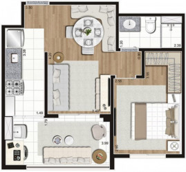 Apartamento com 3 Quartos à Venda, 68 m² em Brás - São Paulo