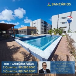 Apartamento com 3 Quartos à Venda, 63 m² em Bancários - João Pessoa