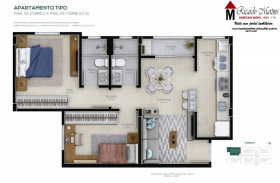 Apartamento com 2 Quartos à Venda, 61 m² em dos Imigrantes - Criciúma