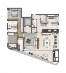 Apartamento com 3 Quartos à Venda, 152 m² em Vila Olímpia - São Paulo