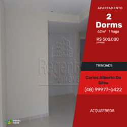 Apartamento com 2 Quartos à Venda, 62 m² em Trindade - Florianópolis