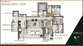 Apartamento com 3 Quartos à Venda, 132 m² em Butantã - São Paulo