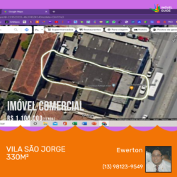 Imóvel Comercial à Venda,  em Vila São Jorge - São Vicente