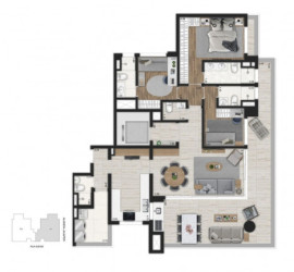 Apartamento com 4 Quartos à Venda, 355 m² em Paraíso - São Paulo