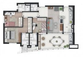 Apartamento com 3 Quartos à Venda, 80 m² em Vila Osasco - Osasco