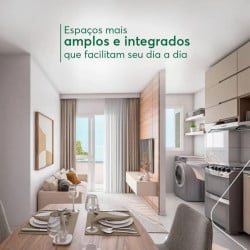 Apartamento com 2 Quartos à Venda, 42 m² em Piatã - Salvador