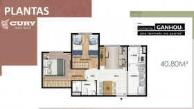 Apartamento com 2 Quartos à Venda, 41 m² em Vila Das Belezas - São Paulo