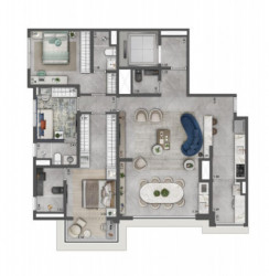 Apartamento com 3 Quartos à Venda, 129 m² em Tucuruvi - São Paulo