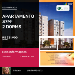 Apartamento com 2 Quartos à Venda,  em Água Branca - São Paulo