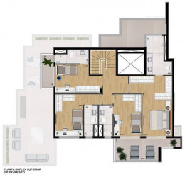 Apartamento com 3 Quartos à Venda, 153 m² em Jardim - Santo André