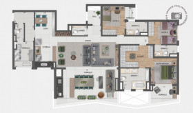 Apartamento com 4 Quartos à Venda, 175 m² em Paraíso - São Paulo