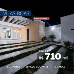 Casa com 3 Quartos à Venda,  em Vila Vilas Boas - Campo Grande