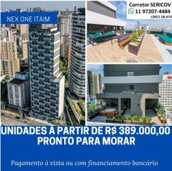 Apartamento com 1 Quarto à Venda, 27 m² em Vila Nova Conceição - São Paulo