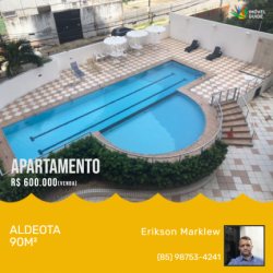 Apartamento com 3 Quartos à Venda, 90 m²em Aldeota - Fortaleza