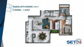 Apartamento com 3 Quartos à Venda, 150 m² em Perdizes - São Paulo
